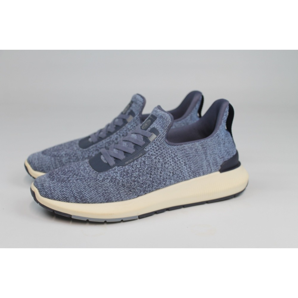 Peter Millar Hyperlight Apollo Knit Sneakers Men 9.5 Heather Blue Athletic Shoe
